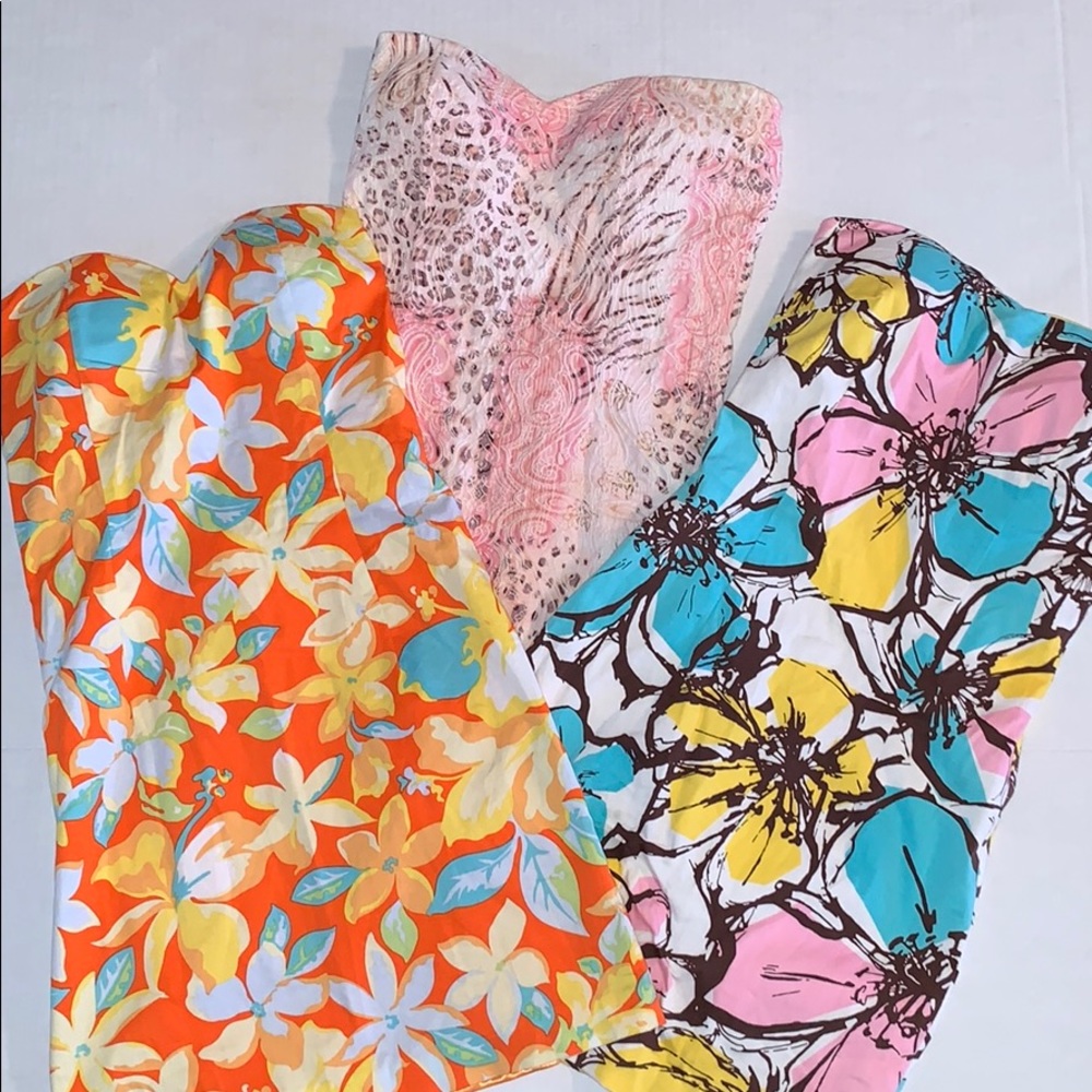 Korean Body Slim Dress Set of Three